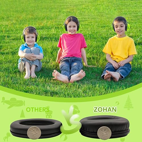 Miniatura 4 de ZOHAN Paquete de 3 protectores de oídos para niños, auriculares con cancelación de ruido para niños para conciertos, Monster Truck, fuegos