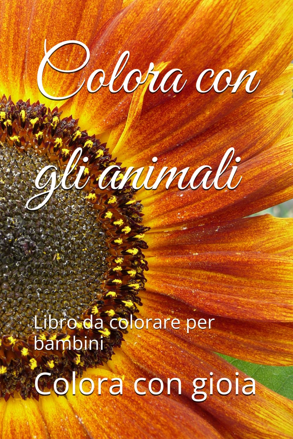 Colora con gli animali: Libro da colorare per bambini