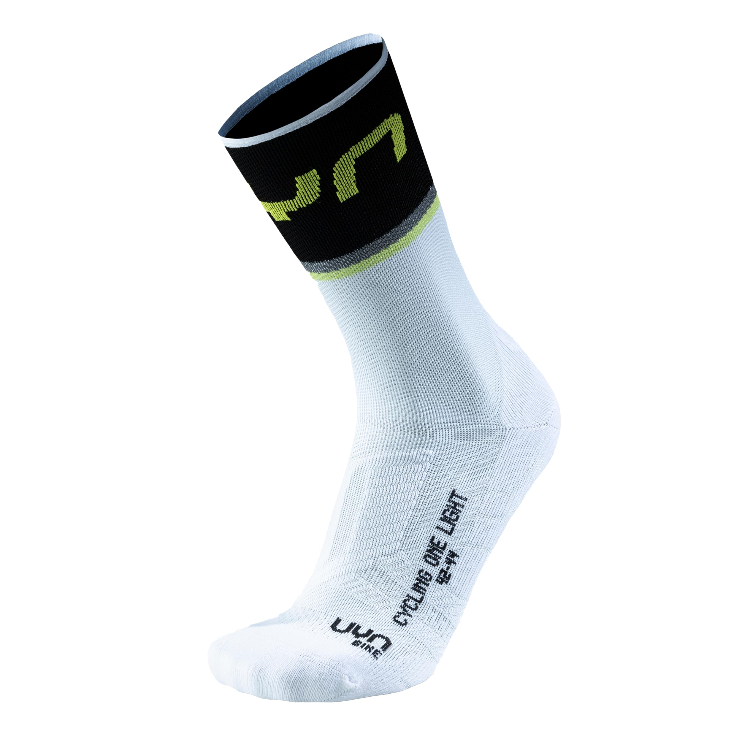 UYN S100287 CYCLING ONE LIGHT Socks Men's White black 44