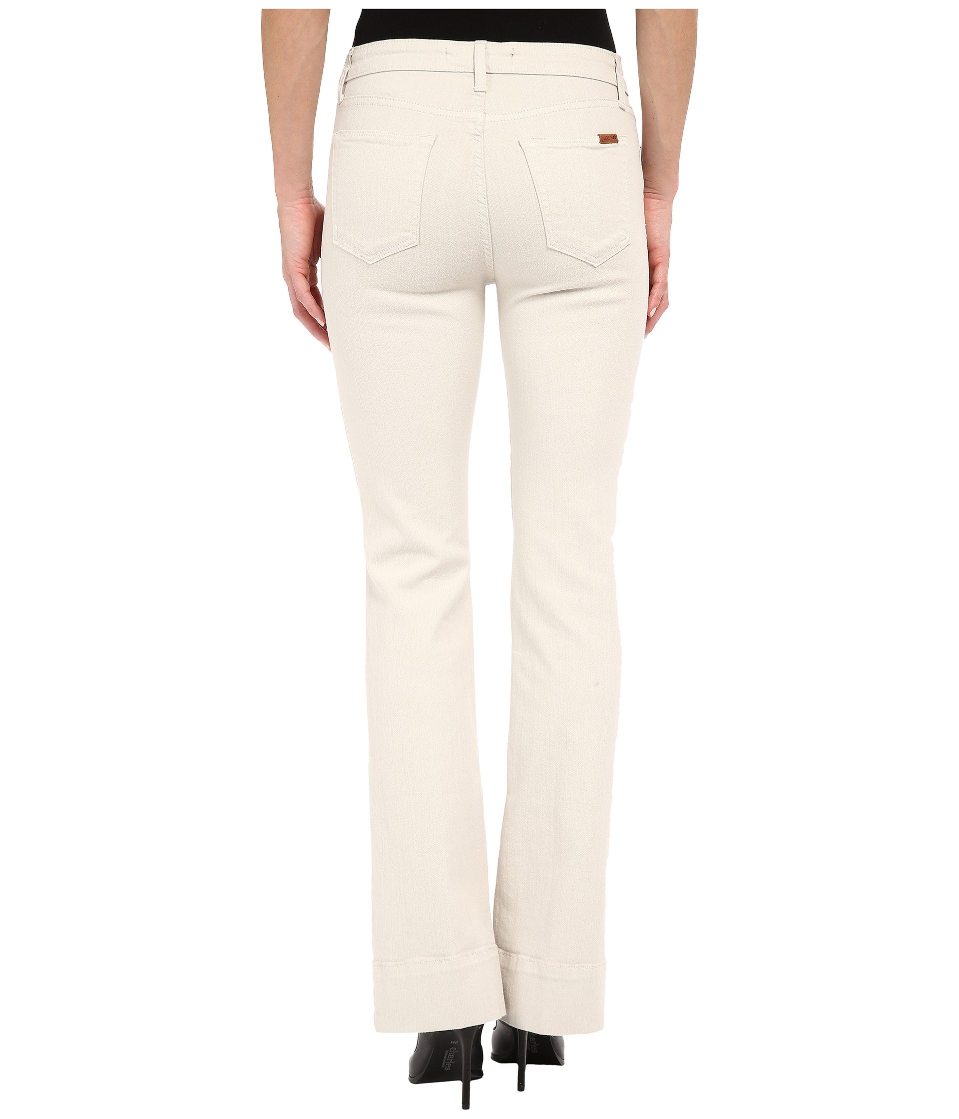 Joe's Jeans Flawless Charlie Flare in Winter White at 6pm