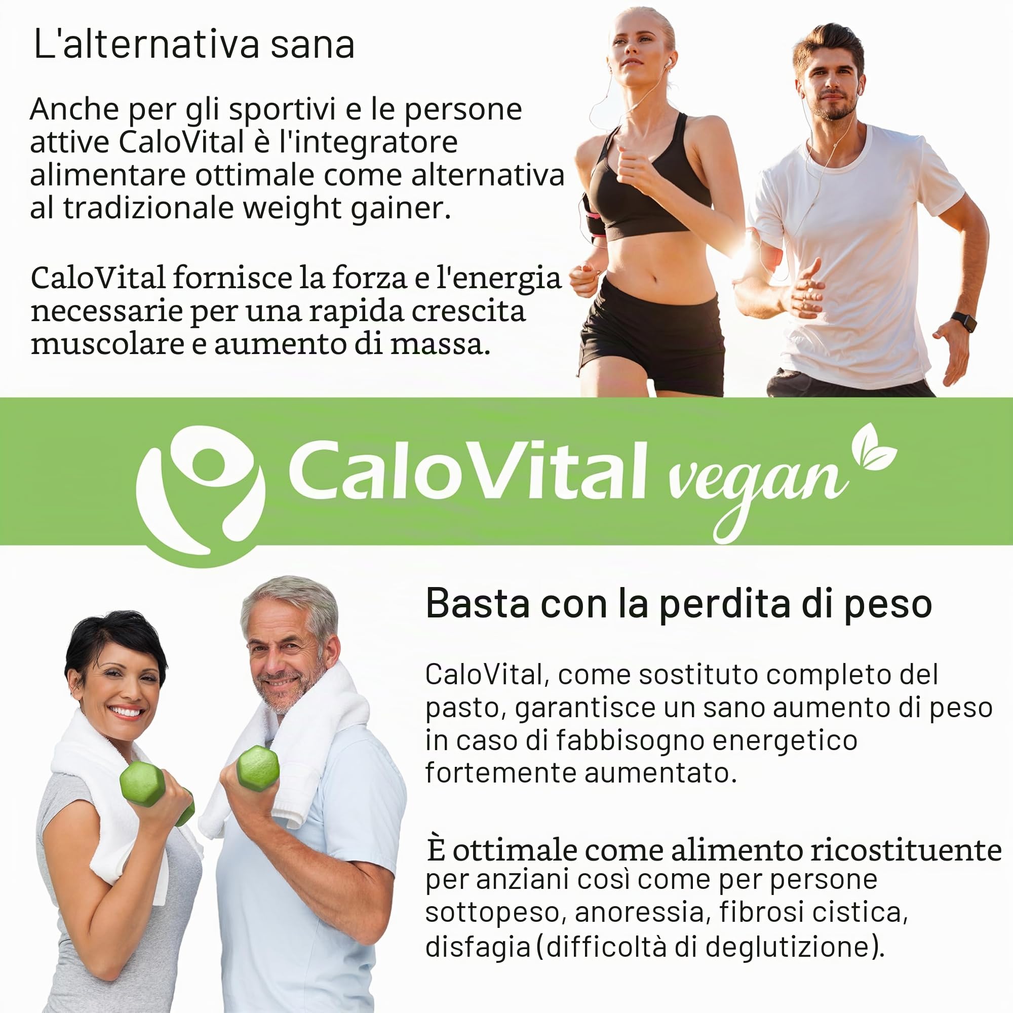 CaloVital Set risparmio di frullati calorici, vaniglia, fragola e cioccolato | Cibo vegano, cibo per astronauti con carboidrati, proteine, vitamine e minerali