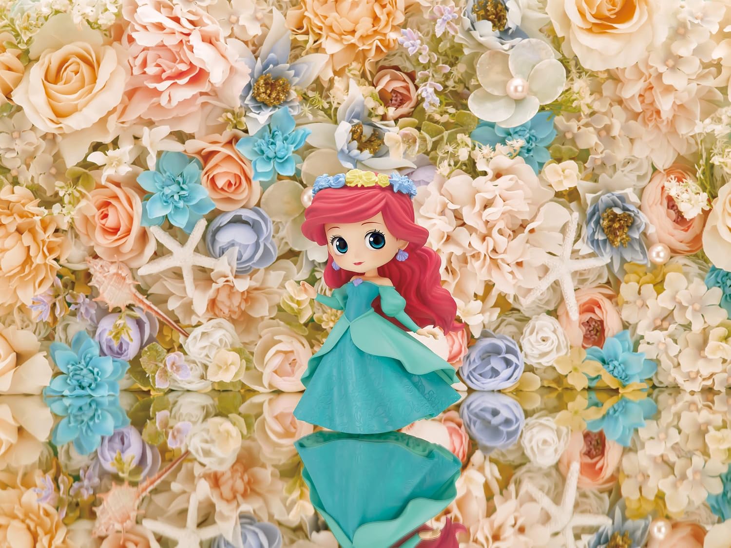 Banpresto - Disney Characters - Flower Style - Ariel (ver. B), Bandai Spirits Q Posket Figure
