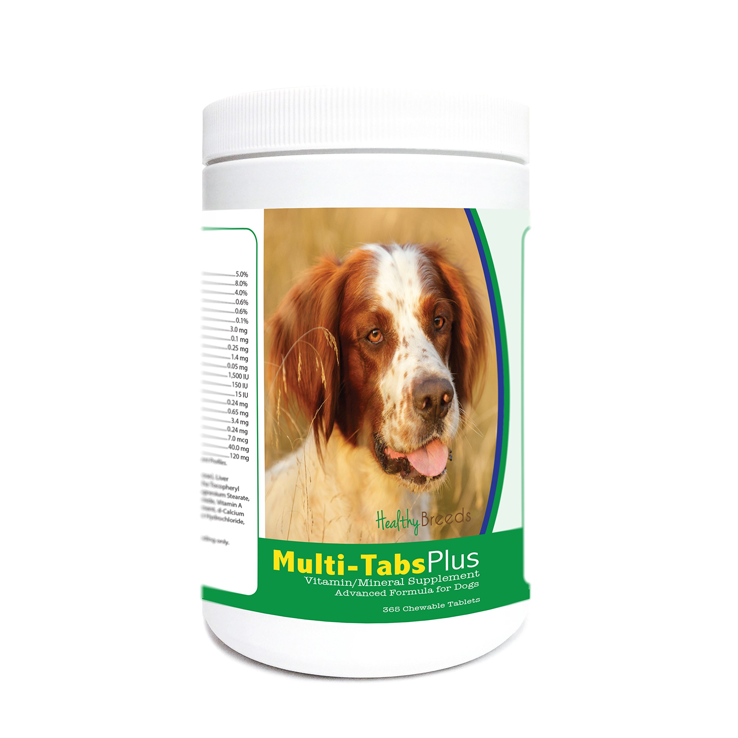 Healthy BreedsHealthy Breeds Irish Red and White Setter Multi-Tabs Plus Chewable Tablets 365 Count