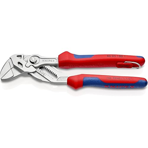 86 05 180 T BK Pliers Wrenches 7, 09" with Tether Attachment Pt. In Blister Packaging
