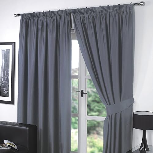 Charcoal Curtain Panels Amazon Co Uk