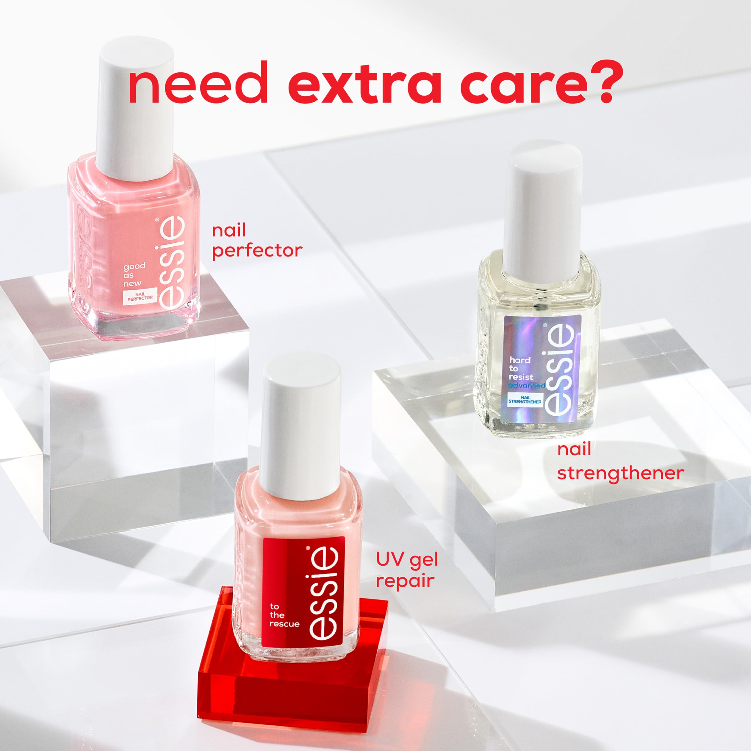 Essie Smalto per Unghie, Gel Riparatore, Cura e Fortifica le Unghie Danneggiate, Finish Naturale e Lucido, Con Cheratina e Ceramidi, To The Rescue, Tonalità: 260, 13,5 ml