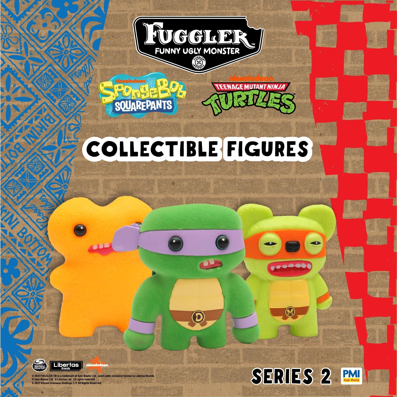 Fuggler Series 2 Collectible Figures 8-Pack Window Box | Mystery Toy Set with Hidden Characters, Rare Chase Figures, Creepy Miniatures, Disturbing Designs, Collectible Assortments A–F (Assortment C)