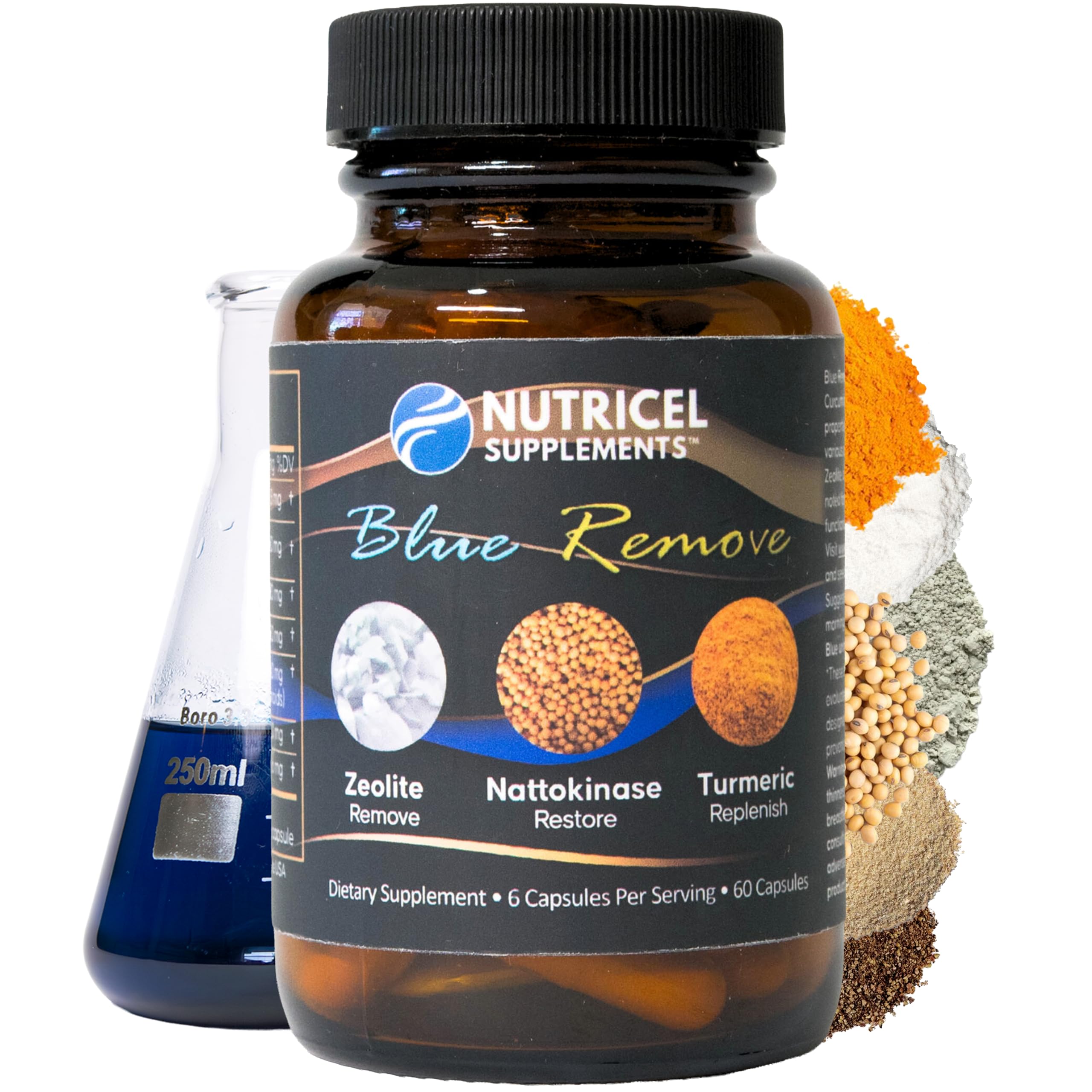 Amazon.com: Nutricel Supplements Blue Remove - USP Grade Methylene