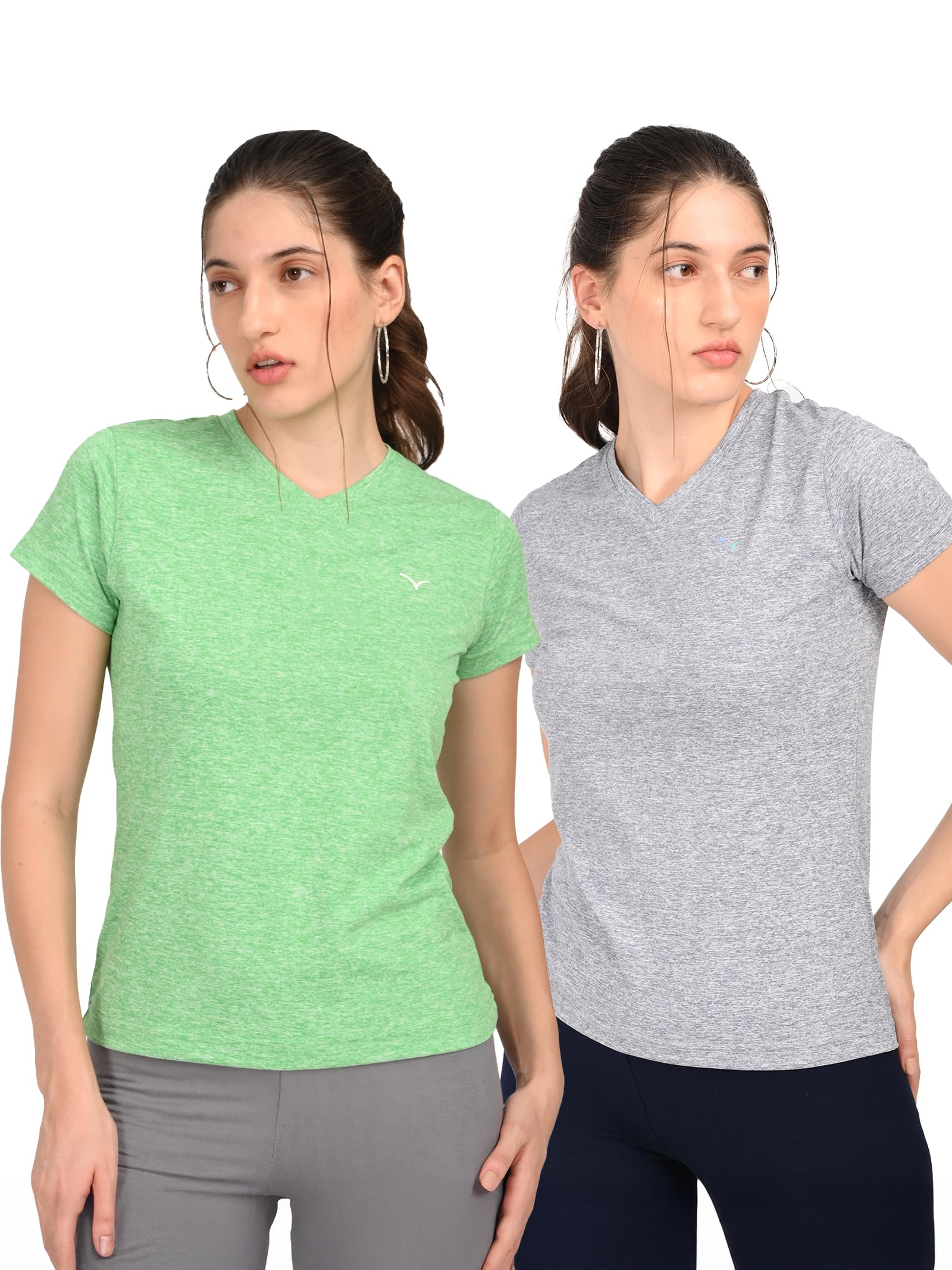 coppersmith Women T-Shirts Combo | Dry Fit Gym Tshirt for Women | Sports T Shirt | Workout Tshirt | Activewear Top | Casual Clothing for Women-picture-28