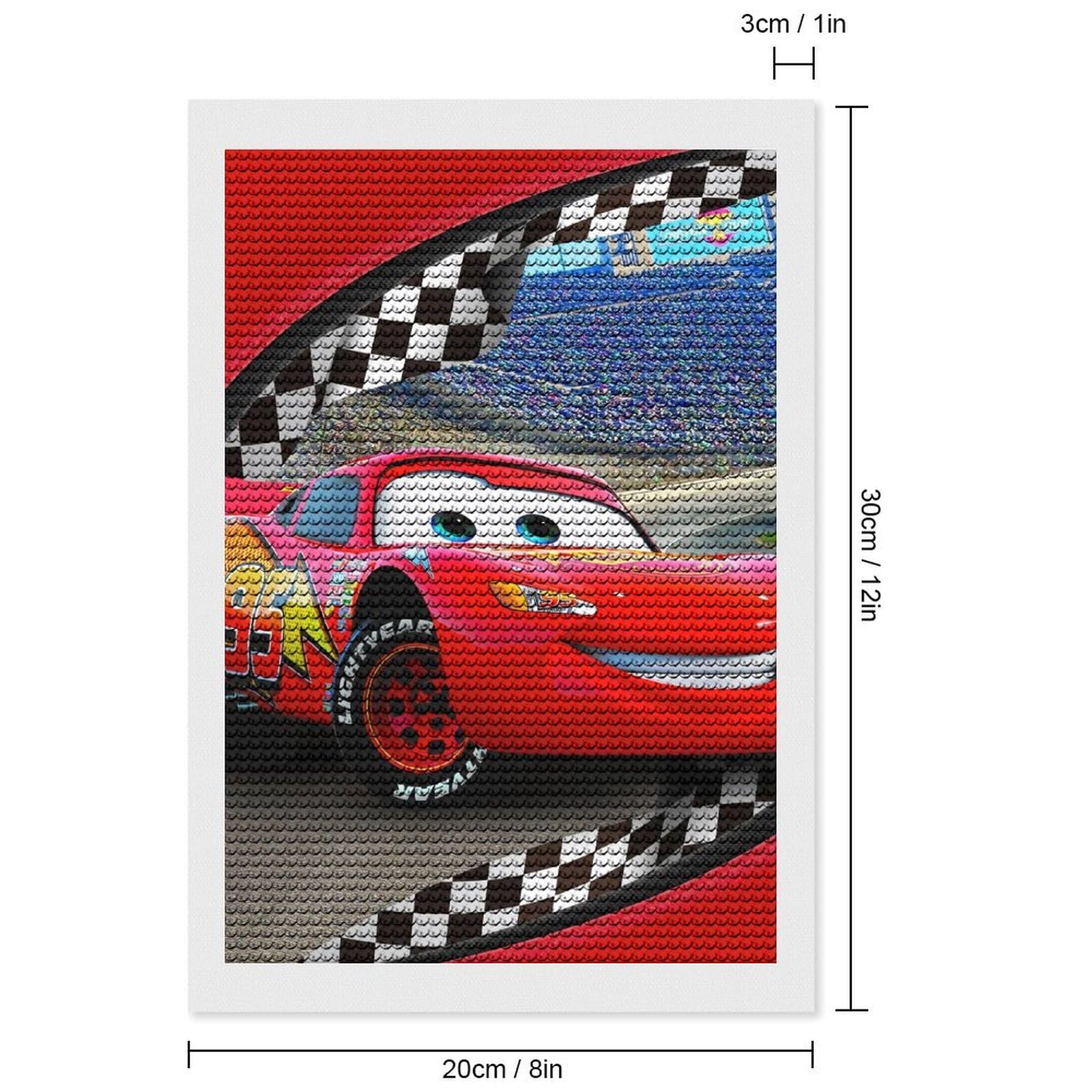 Amazon | ダイヤモンドアート カーズ (2) ダイヤモンド絵画 5D