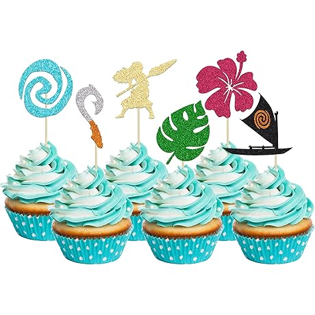 Mo-Inspired Birthday Cupcake Toppers