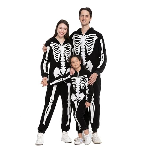 Spooktacular Creations Halloween Skeleton Costume, Family Matching Skeleton Costume for