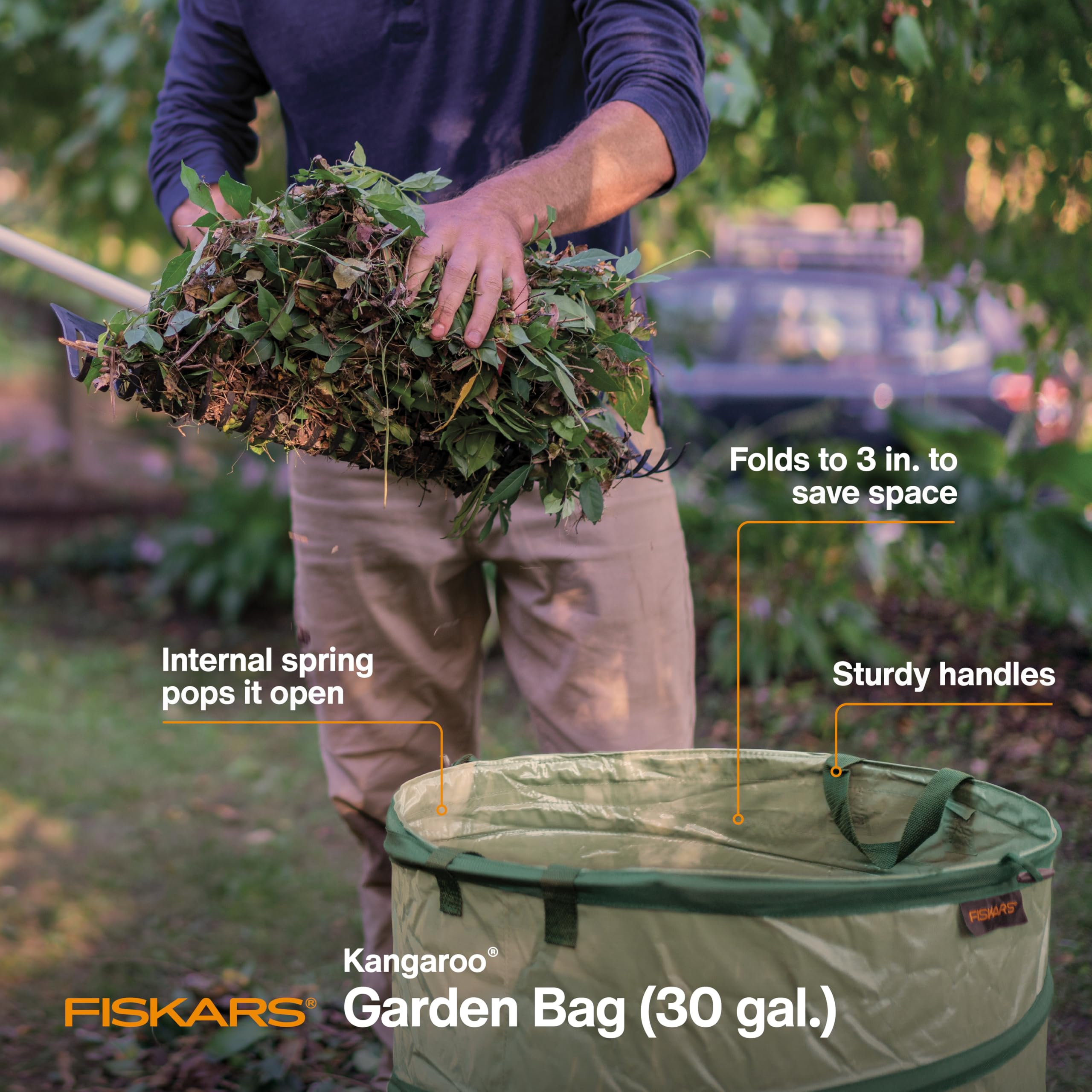 Borsa da giardinaggio con canguro da 30 galloni (94056949)