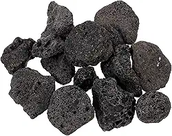 UKCOCO Aquário Lava Rock: Pedras Decorativas de Rochas Vulcânicas Naturais para Paisagismo de Tanques de Peixes e Plantas em Vasos, 200 g