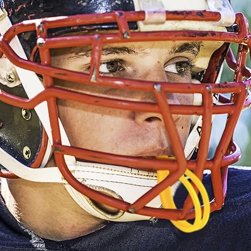 Vista 28 de Dunzy Protector bucal deportivo con correa, 10 unidades, sin ebullición, para adultos y jóvenes, protector bucal para boxeo, baloncesto, lacrosse