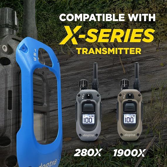 Dogtra X-Shield for X-Series (Compatible with 280X & 1900X) - Durable Double Remote Casing - Blue