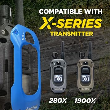 Dogtra X-Shield for X-Series (Compatible with 280X & 1900X) - Durable Double Remote Casing - Blue