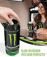 Vista 5 de Skywin Funda de silicona para latas (paquete de 2) La cubierta de lata oculta la lata disfrazándola como una lata de refresco (negro)