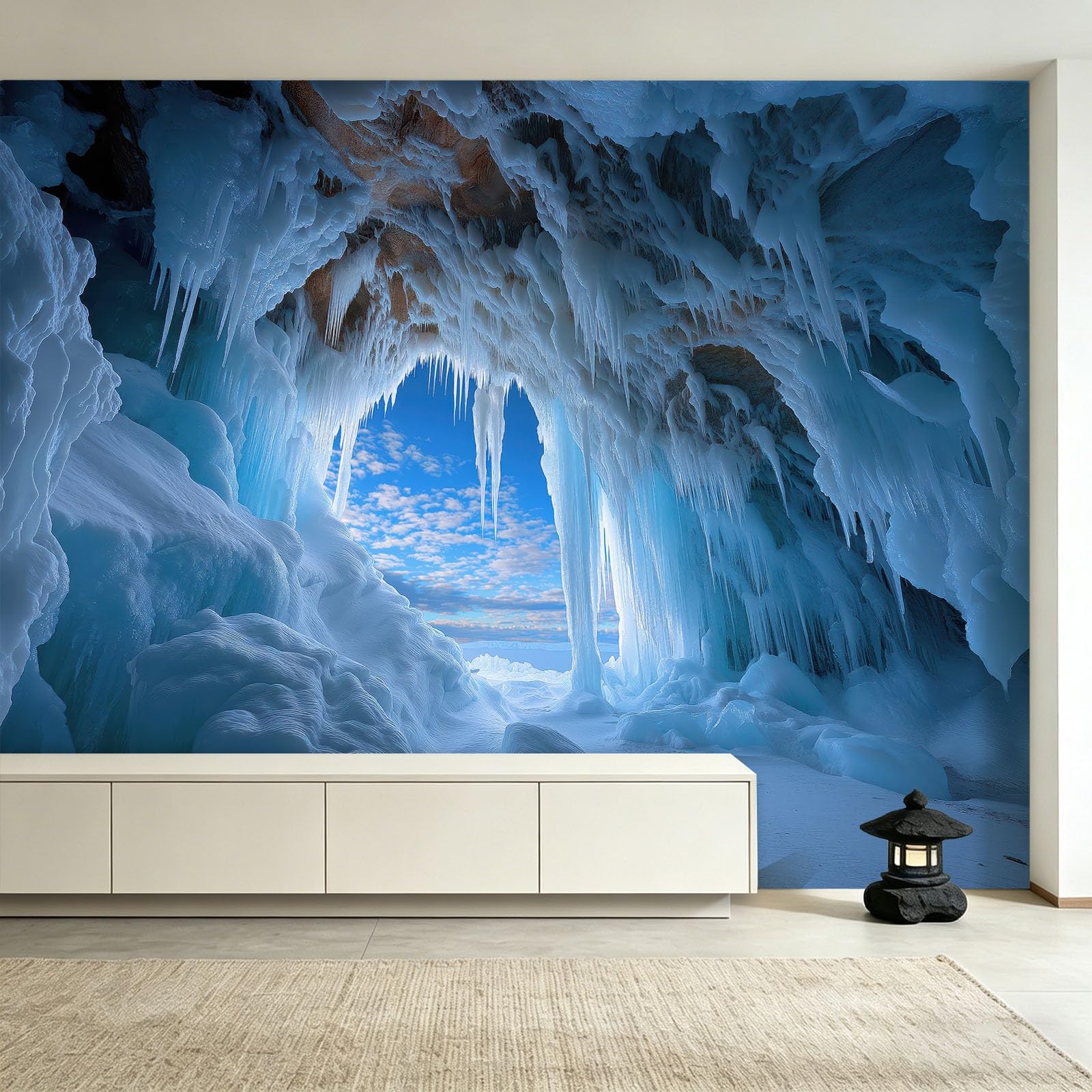 Papel pintado no tejido – Papel pintado 300 x 210 cm – Fotomural – Decoración de pared para dormitorio pared lateral piscina interior fondo – Papel pintado de pared fácil de montar – Naturaleza