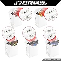 Vista 5 de Quiver Time Paquete de cartas coleccionables blancas para cartas coleccionables y fundas para cartas, compatible con Magic: The Gathering Cards