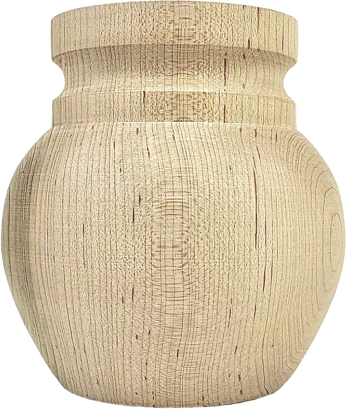 Tall Welsh Bun Foot - 3 1/2 Tall x 3 3/8 Wide (Maple) (Set of 4)