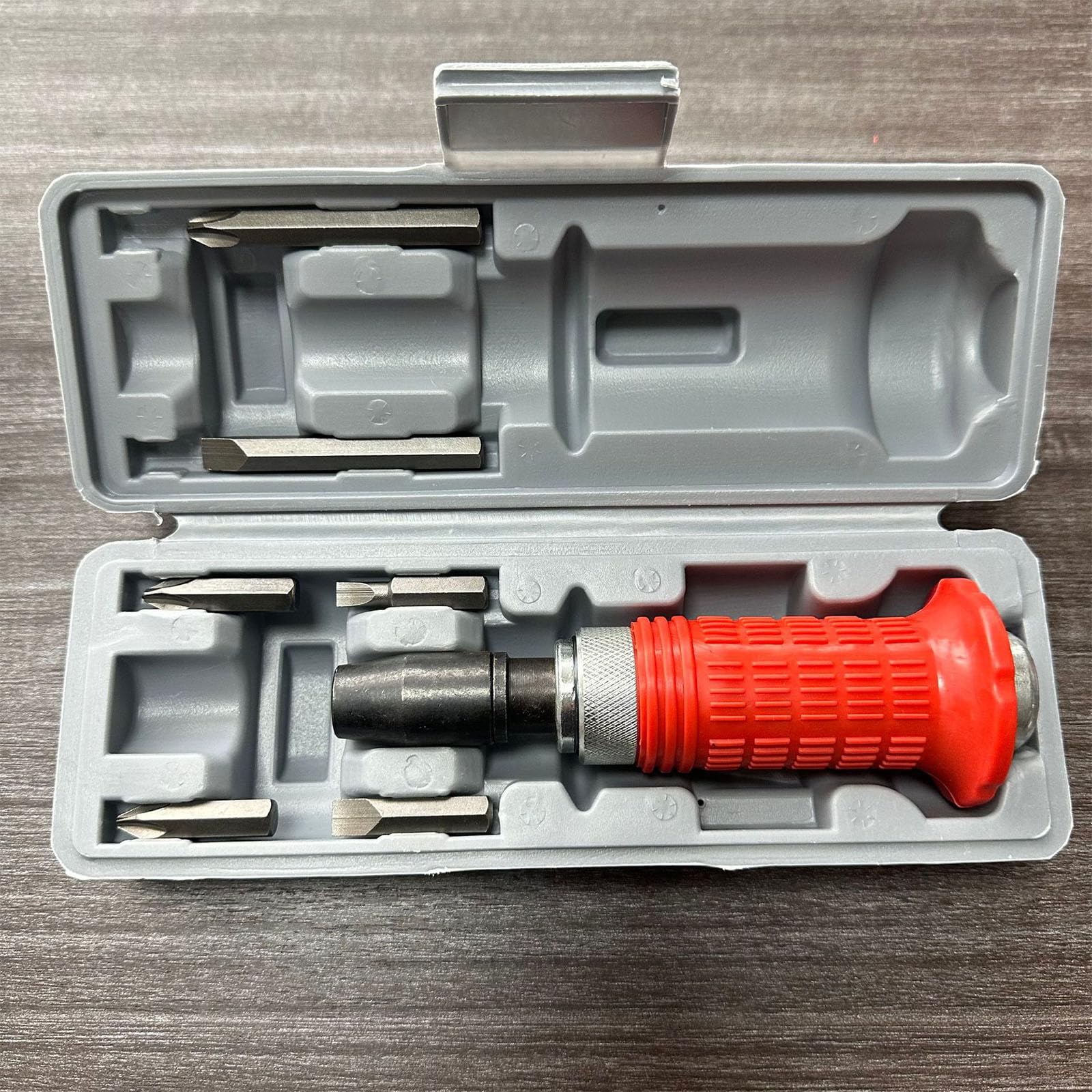 Set Punte Per Avvitatore Per Ammortizzatore Multifunzionale Coppie Tipi Punte Multiple Punte Per Cacciavite Per Ammortizzatore Per Impieghi Gravosi 1 Set/7 Cacciavite a Percussione