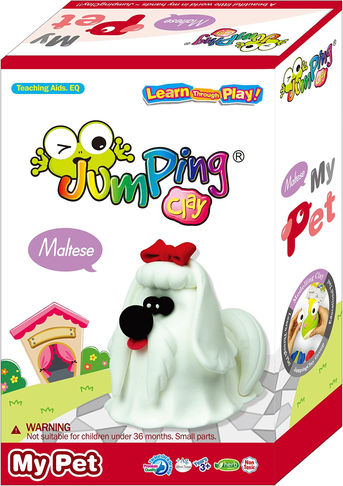 Jumping Clay - My Pet Maltese