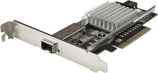 StarTech.com 10G Network Card - MM/SM - 1x Single 10G SPF+ slot - Intel 82599 Chip - Gigabit Ethernet Card - Intel NIC Card (PEX10000SFPI)