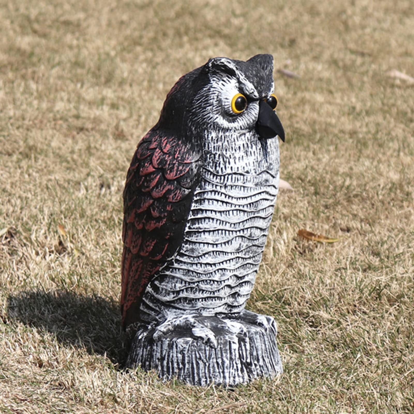 ♡最終値下げ♡カラス オブジェ 鳥よけ インテリア 防鳥グッズ 害鳥対策 Amazon.co.jp: フクロウ 置物 鳩よけ 鳥よけ リアル 本物そっくり 驚異
