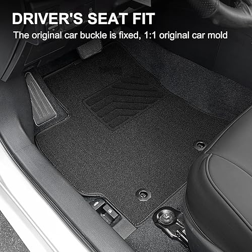 Miniatura 5 de AOMSAZTO Alfombrillas para Toyota Corolla compatibles con Toyota Corolla Sedán 2024, 2023, 2022, 2021, 2020, alfombras originales de Toyota Corolla