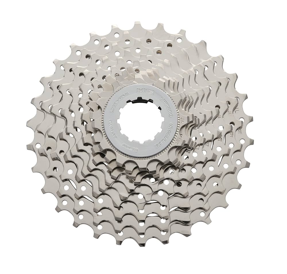 Shimano Tiagra 4600 10 Speed Cassette - Silver, 12-30 Teeth