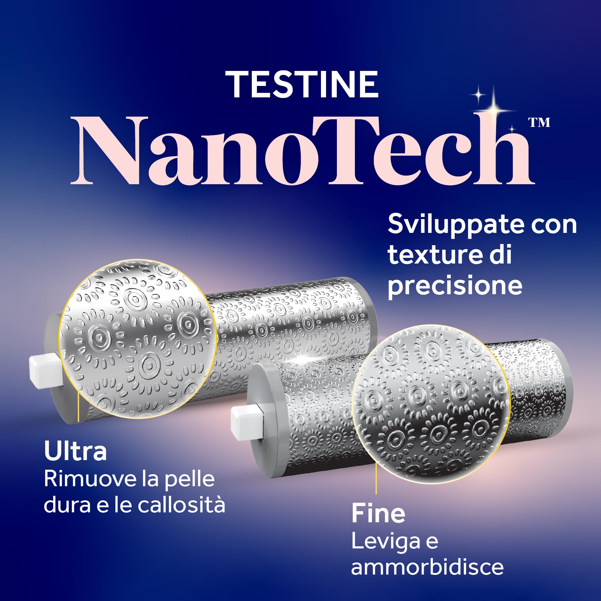Dr. Scholl's Pedi Perfect Luxe - Kit Pedicure Elettrico Ricaricabile, Lima Piedi e Crema Nutriente, Elimina Calli, Duroni e Pelle Secca, Impermeabile, 90 Minuti di Autonomia, 3 Testine