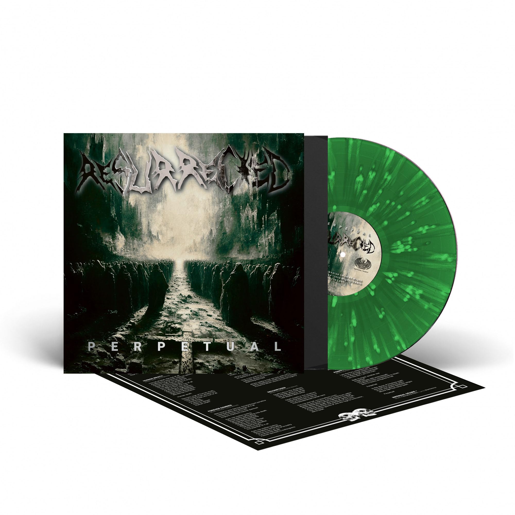 Resurrected Perpetual (green With White Splatter) LP New 884388894822