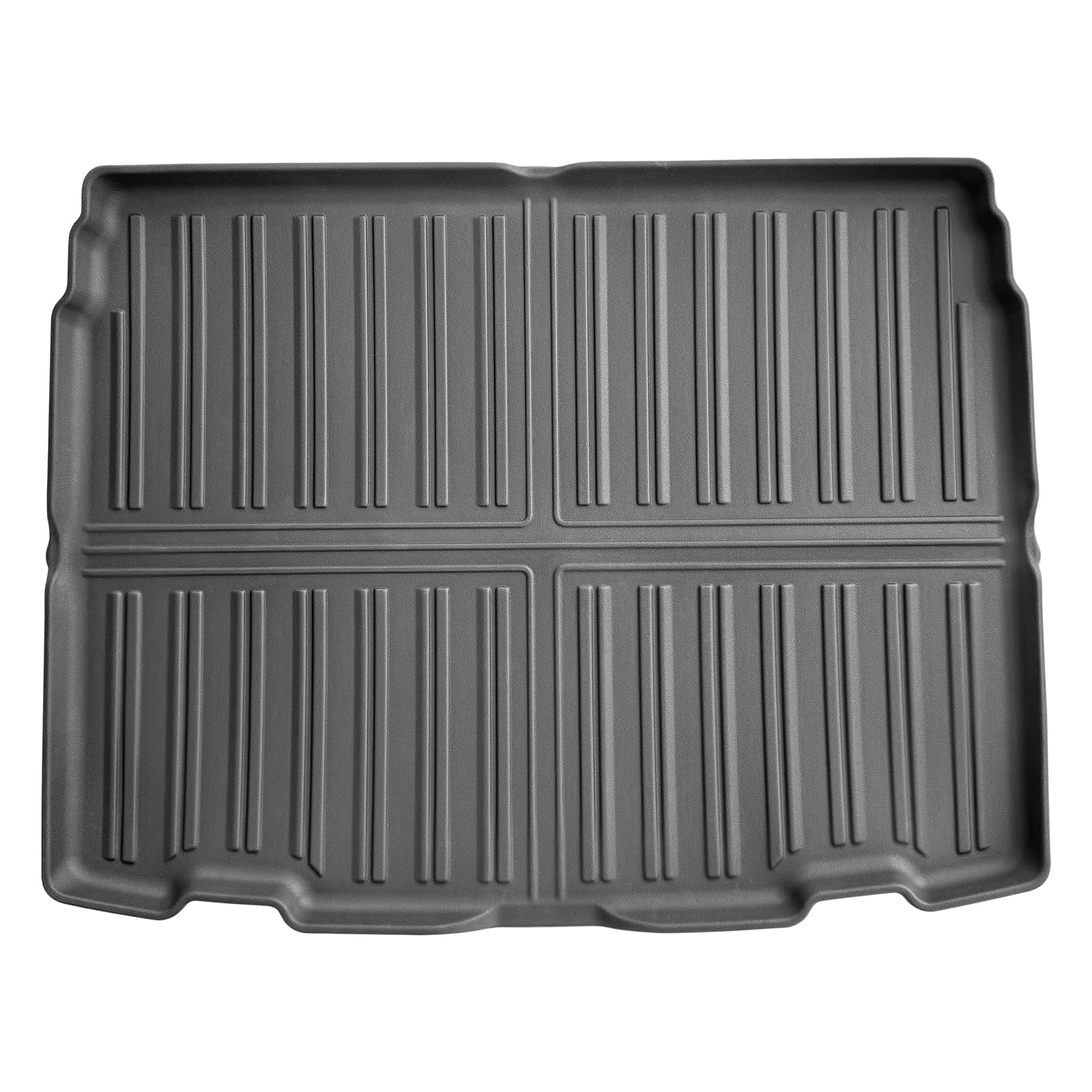 GAFAT Kompatibel mit Toyota Yaris Cross/Hybrid 2021-2026 2027 Kofferraummatte, Leicht zu Falten, Facelift Yaris Cross 2025 TPE Allwetter Kofferraumwanne, Original 3D-Scan Hohe Kante[Oberer Ladeboden]