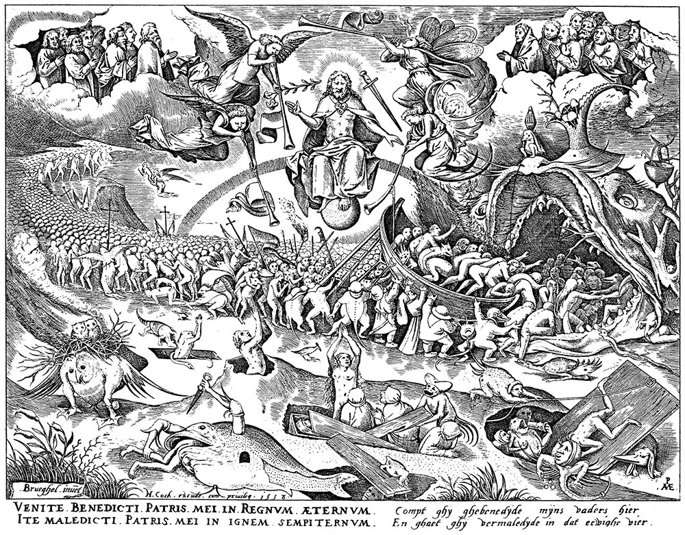 Cuadro de boceto de Pieter Bruegel El Viejo para decoración elegante