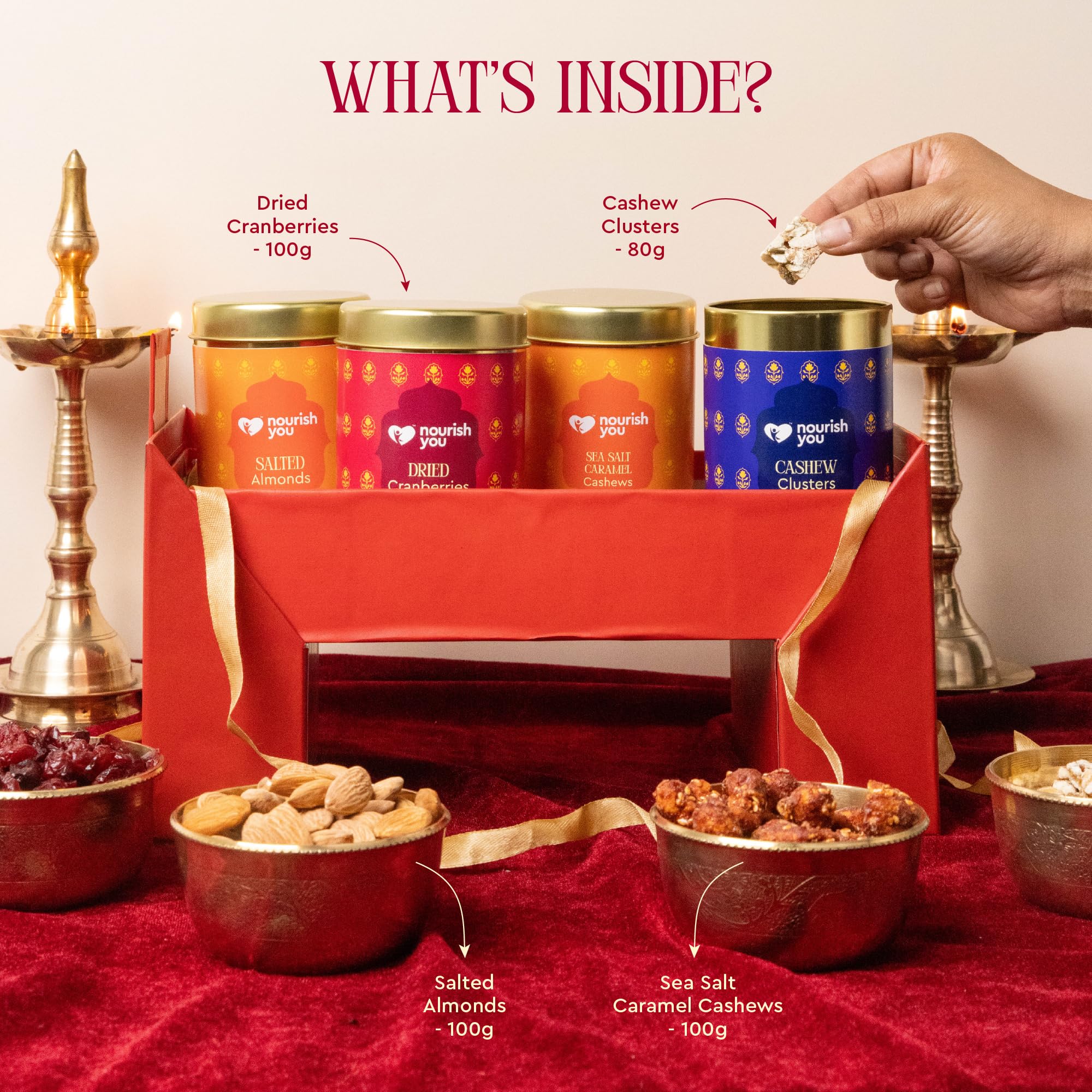 Noor by Nourish You – Manik Mahal | Premium Diwali Dry fruits Gift