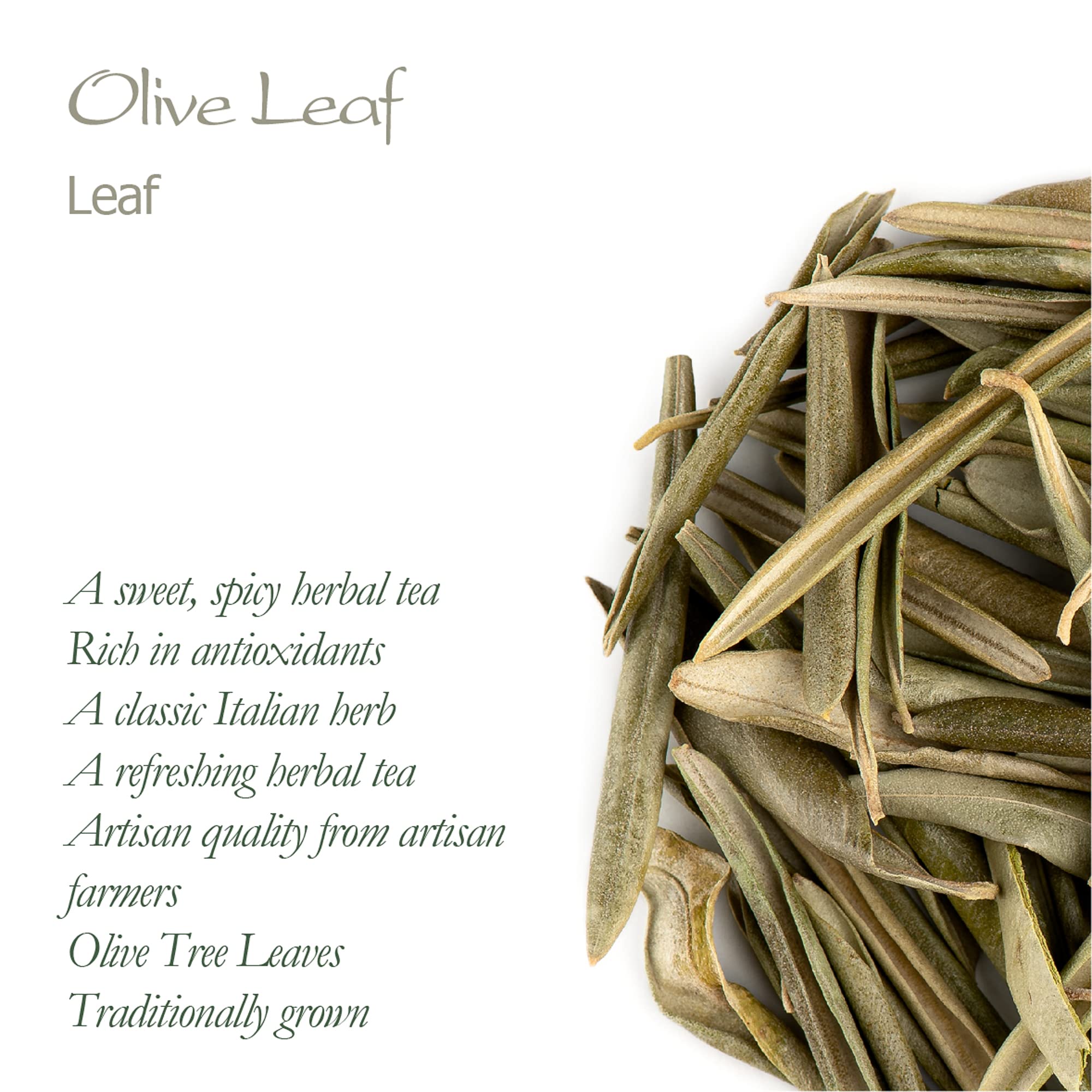 Olive Leaf Tea Organic Greek - Olive Leaves Dried