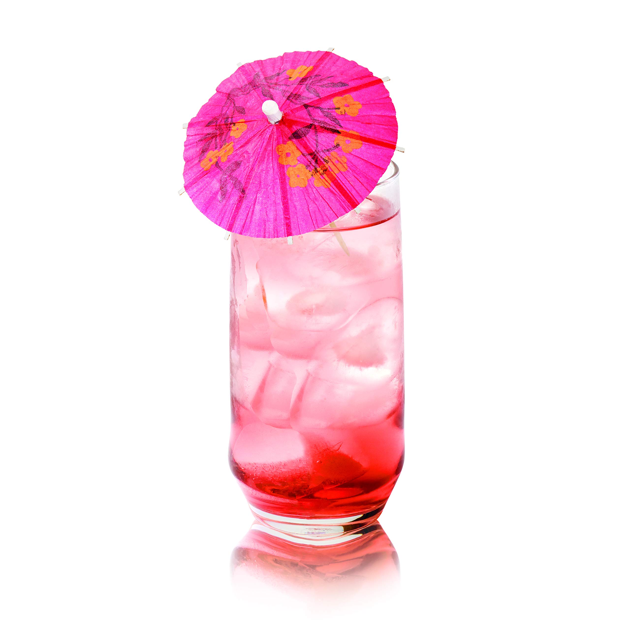 TrueFabrication Umbrella: Appetizer Picks, 4", Multicolor