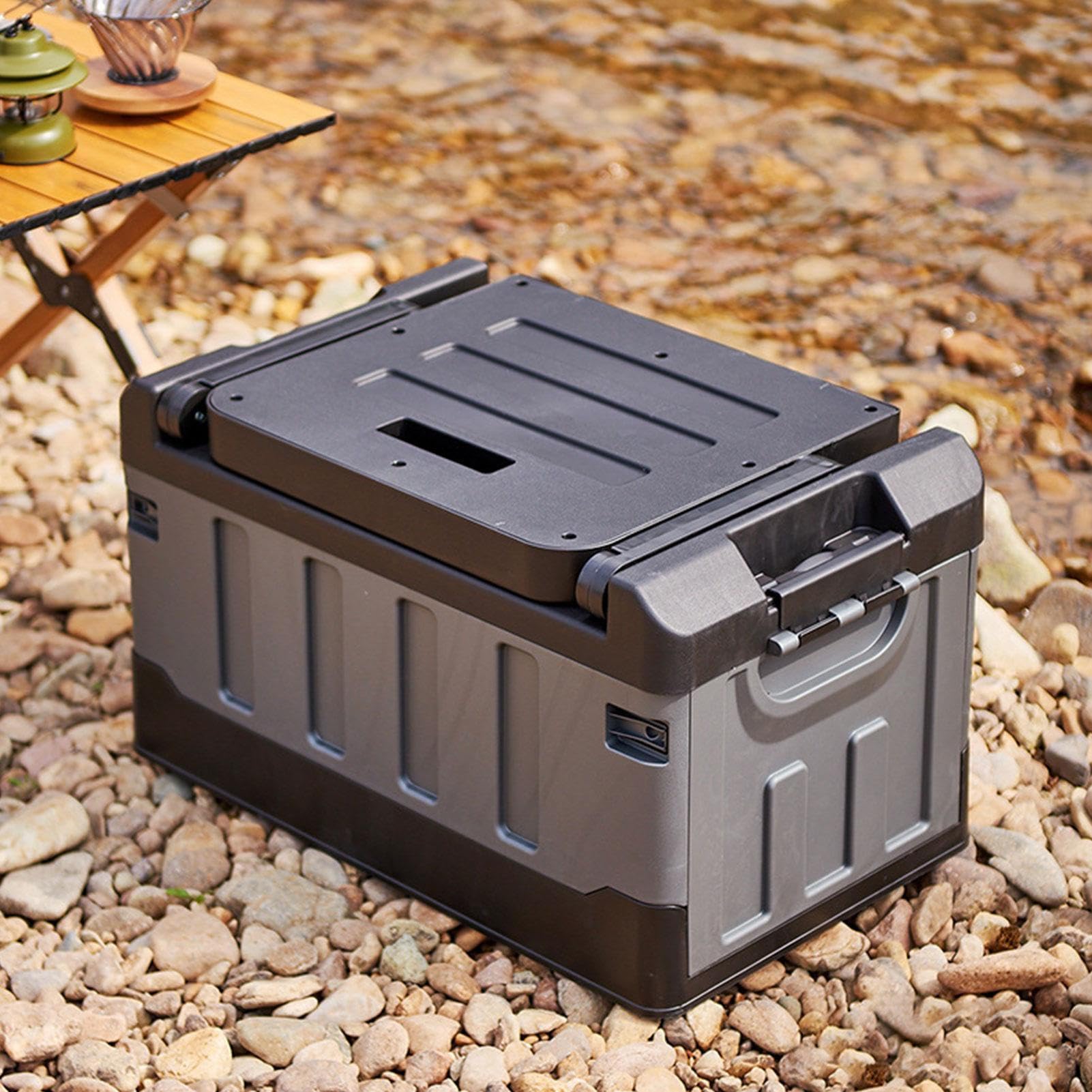 Boîte de rangement pour matériel de pêche – Plateau de rangement pour