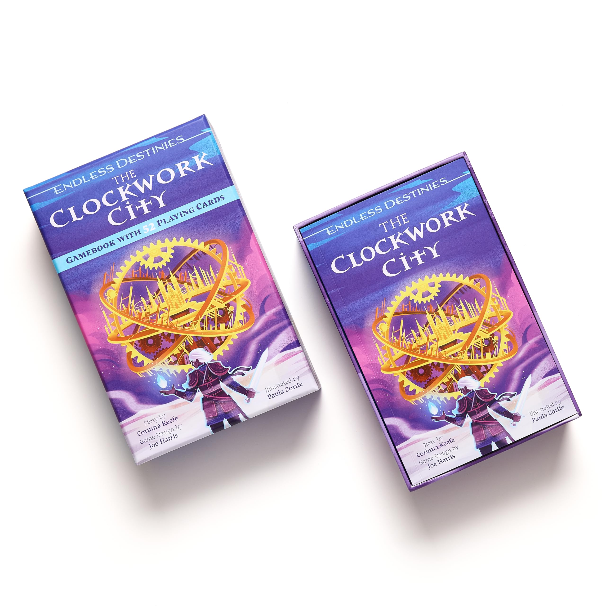Endless Destinies: The Clockwork City: Interactive Book and Card Game