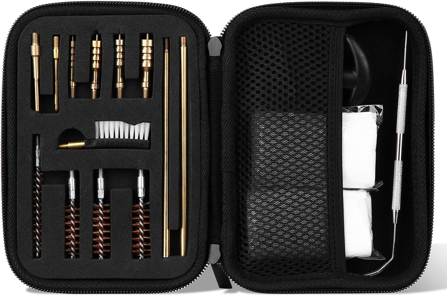 ProCase Waffenreinigungsset Universal Handgun Cleaning Kit für 9mm 22 ...
