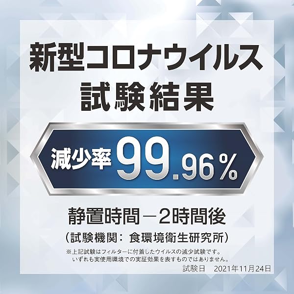 ㈱日本デンソー エアコンフィルター 《抗ウイルス》《抗菌》《抗カビ》《消臭》 高機能性フィルター99 エアコン・マスク 約40×80cm 2枚入 日本製 T-210 - 5