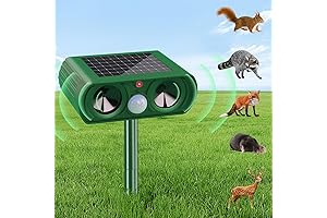 Solar Ultrasonic Animal Repeller: Ultimate Pest Control for Outdoor Spaces