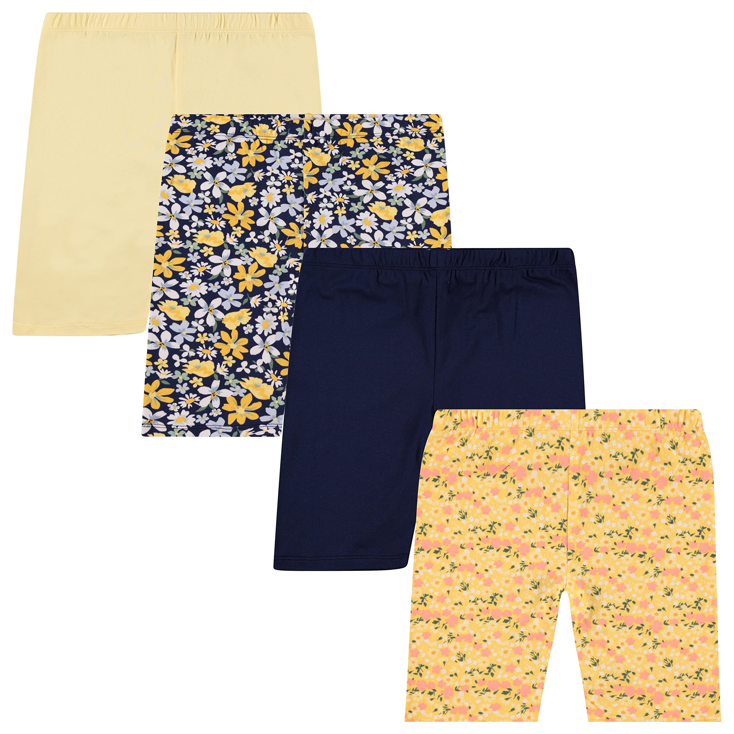 BTweenGirls 4 PK Biker Shorts