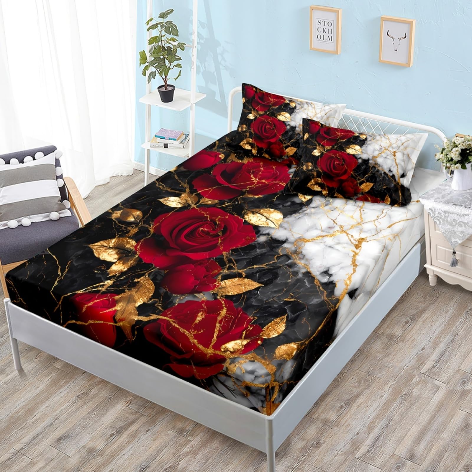 King Size Fitted Sheets Deep Fitted King Size Sheet Bedsheet 30cm Deep