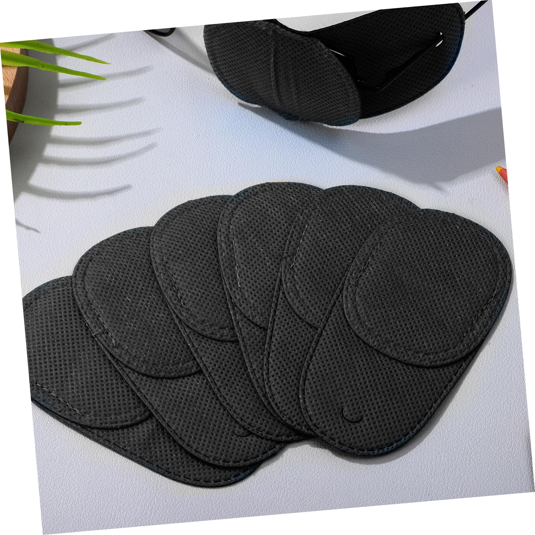 Parches Oculares para Gafas de Tela No Tejida, 12 Piezas sin Irritación Piel, Fijación Segura para Uso en Casa y Viajes