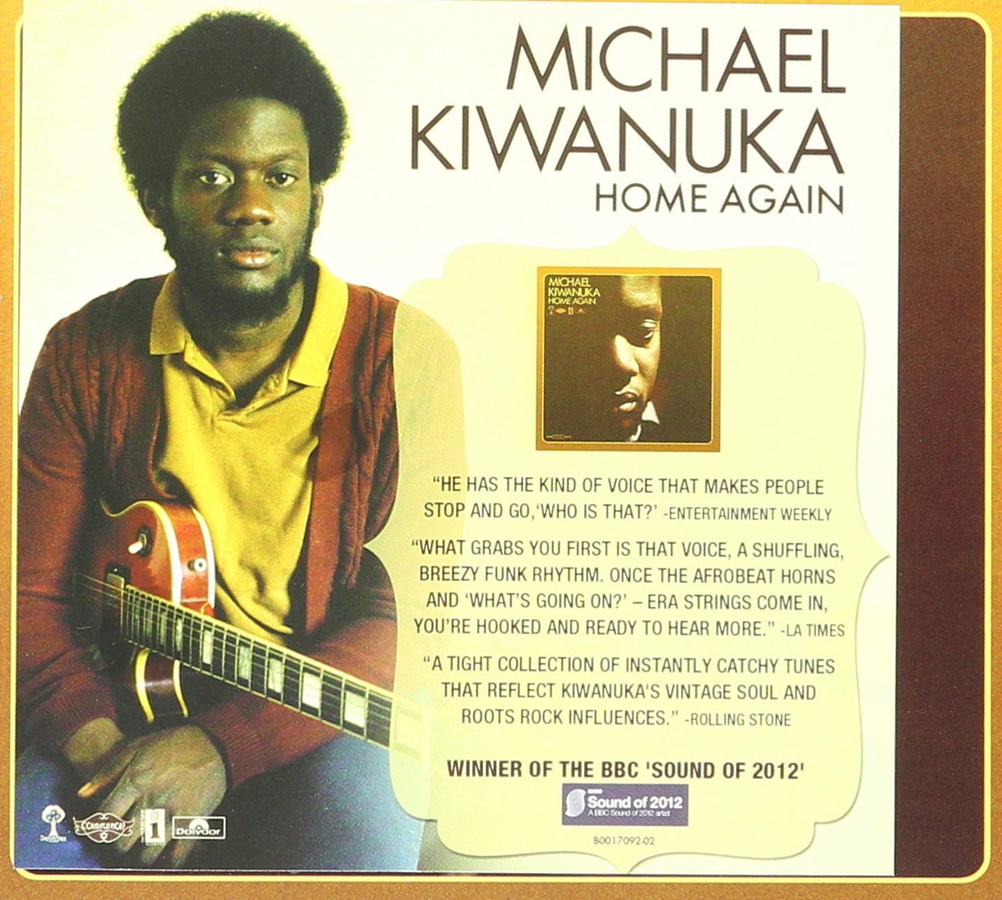 MICHAEL KIWANUKA-HOME AGAIN [Audio CD]