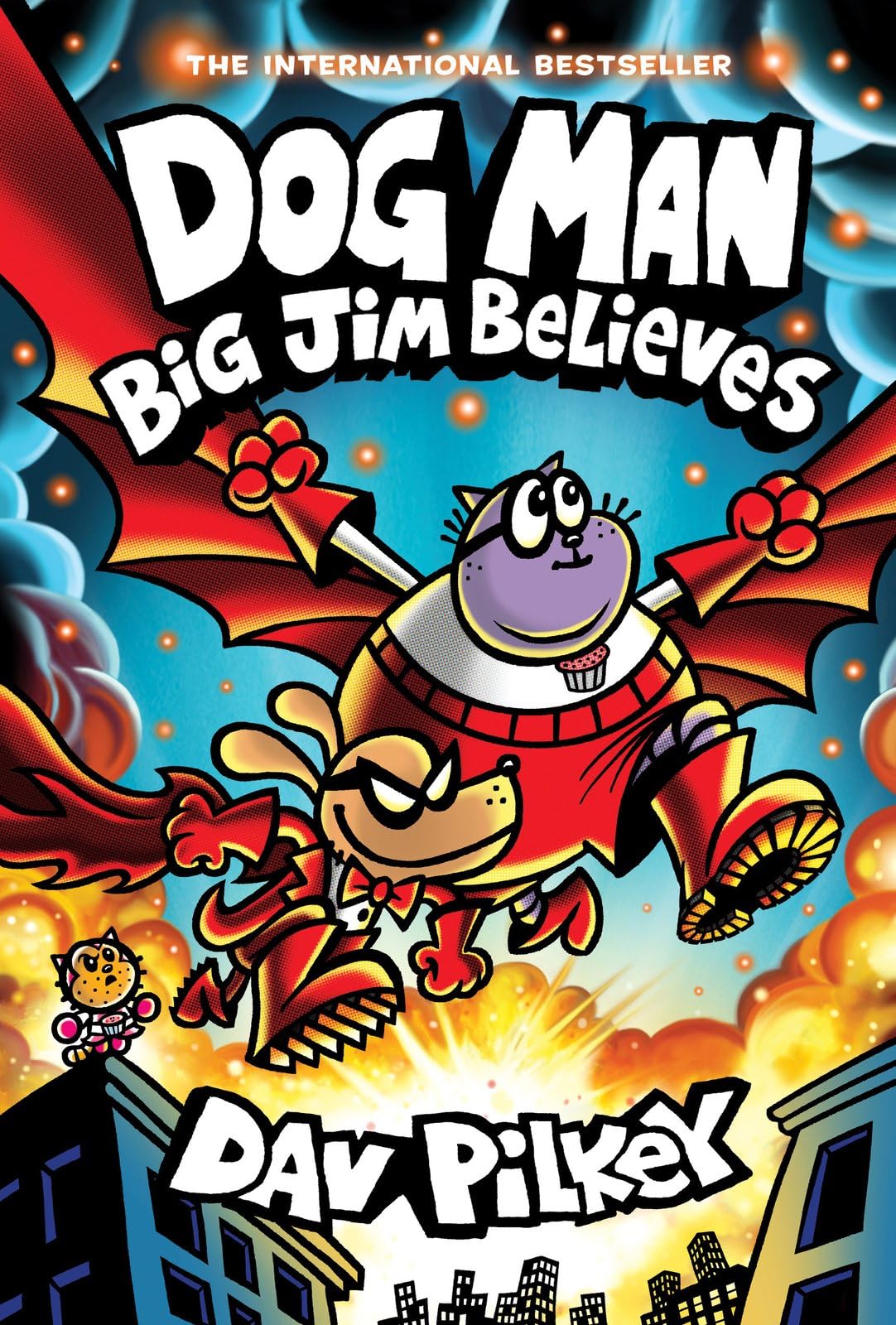 Dog Man 14: Big Jim Believes by Dav Pilkey Hardcover 9780702345234