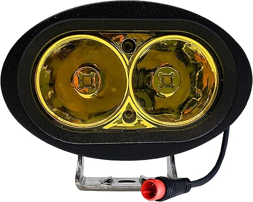 E-Bike Faro LED de alto rendimiento neón fluorescente amarillo Offroad DRL 60V