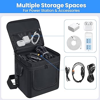 エコフローリバー2プロ　純正ケース付き EcoFlow RIVER 2 シリーズ専用バッグ 2/RIVER Max/RIVER Pro